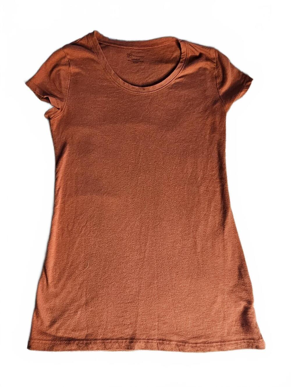 No Boundaries Rust Orange Short Sleeve T-Shirt Size S